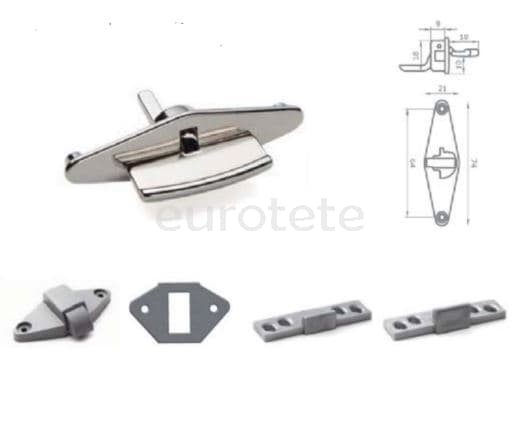 porte-chrome-armoire-caravane-camping-car