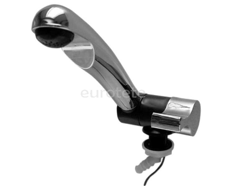 Robinet Comet London chrome et noir avec micro-interrupteur automatique camper camping-car caravane 1