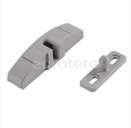 Serrure à loquet gris pour porte de camping-car hatch door  - 972214030 - Eurotete