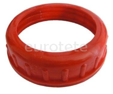 Tapon DIN 96 rojo abierto sin valvula  - 60016 - Eurotete
