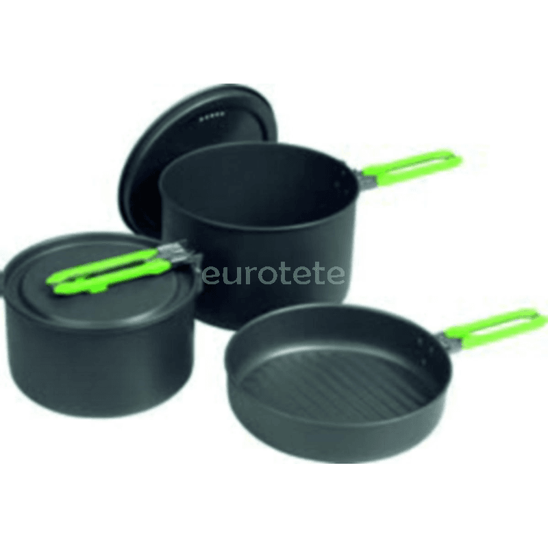 Pots et casseroles Elite campeur set 5 pieces  - 92303 - Eurotete