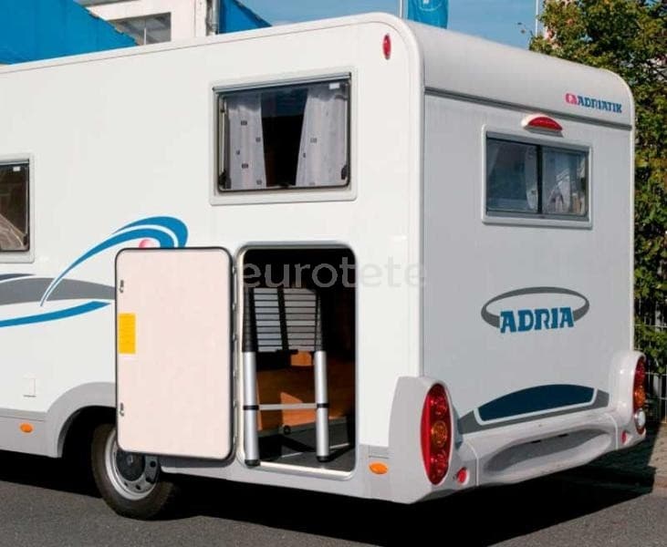 Échelle télescopique pliante, hauteur 3,20 mètres  - 440130 - Eurotete