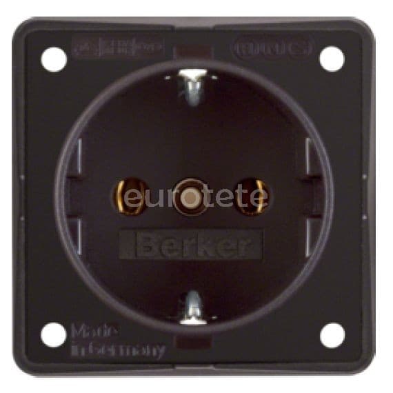 Prise electrique Brown Berker  - 831431 - Eurotete