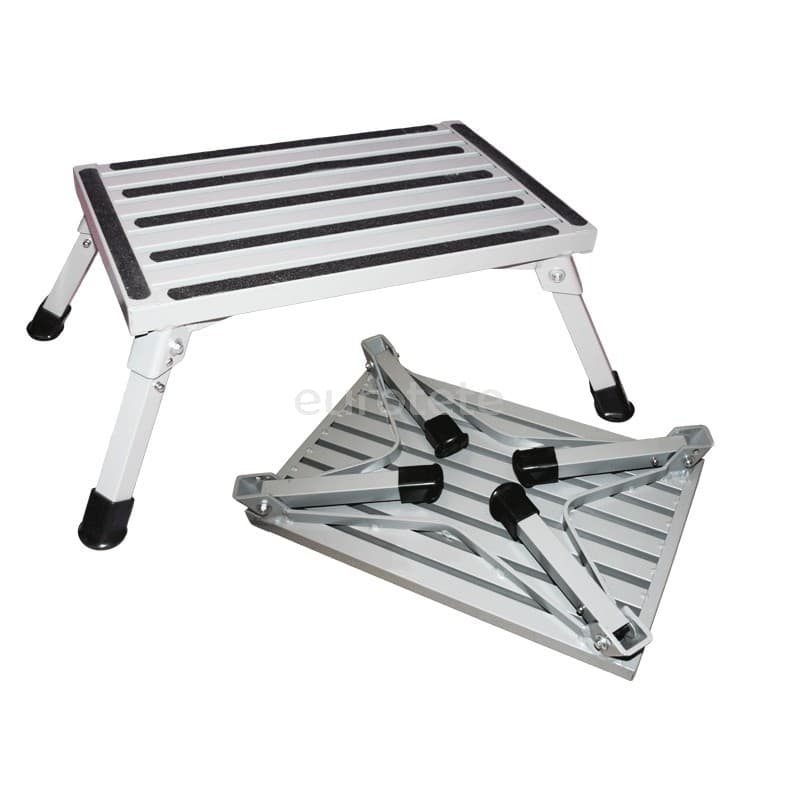 Marchepied 48 x 37 en aluminium pliant pour camping-car ou caravane  - 91184 - Eurotete