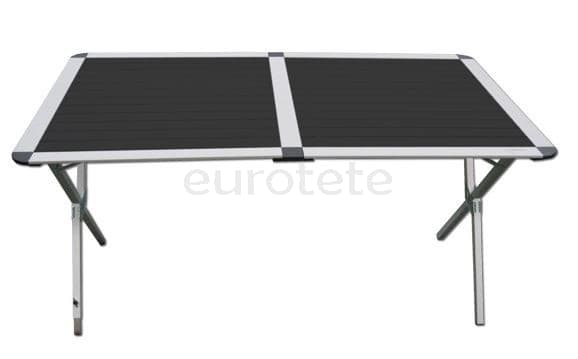 Mesa plegable negro camping autocaravana  - TAV105 - Eurotete
