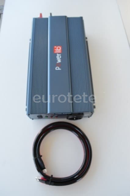 Convertidor inversor PowerLib Onda Seno Pura 1200 w.