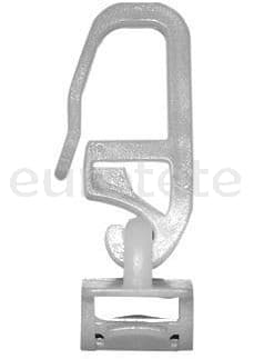 Cortina gancho click  plastico blanco camping para caravanas autocaravanas  - 972610774 - Eurotete