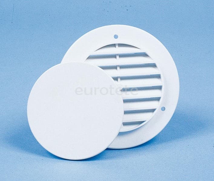 rond blanc couvercle de la grille d'aération  - 881106 - Eurotete
