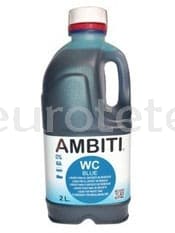 Ambiti Blue 2 litres additif pour toilette portative  - 8437 - Eurotete