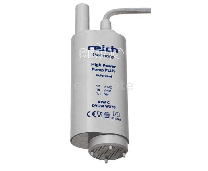 19 litres pompe à eau reich avec filtre pour camping-car  - 620661 - Eurotete