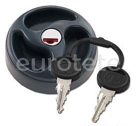 Tapon deposito agua negro con 2 llaves Zadi  - 52660 - Eurotete