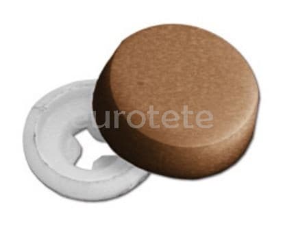 Bouchon marron Ø13 pour vis a tole camper 1