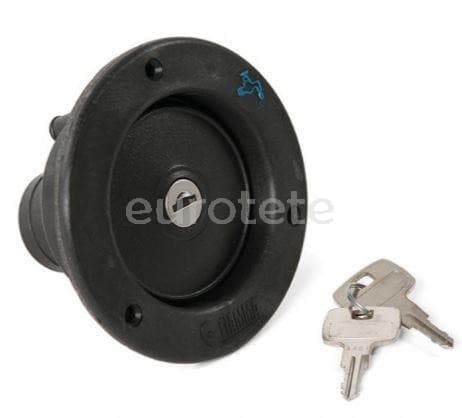 Bocana agua negro Fiamma con tapon y 2 llaves  - E60566 - Eurotete