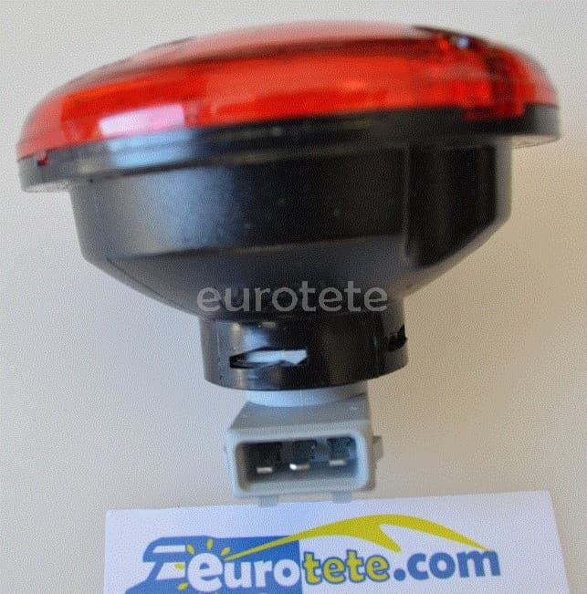 Feu rouge frein rond 3 broches et position arriere  - 46952 - Eurotete