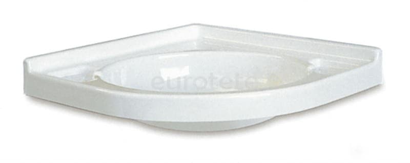 Lavabo esquinero 41,8 x 41,8 cm camper autocaravana