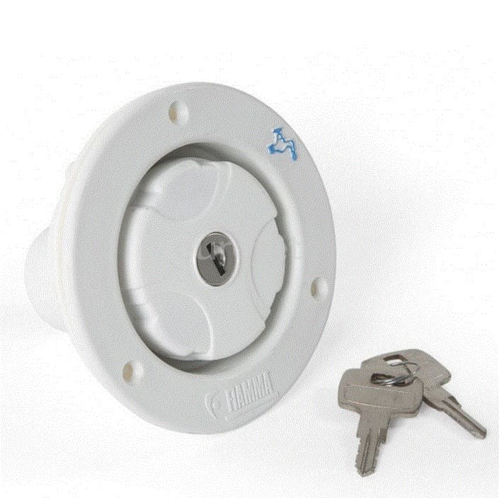 Embout buccal eau blanche Fiamma avec capuchon et 2 cles camping-car camper 1