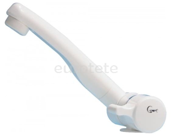 Grifo Comet London blanco con microinterruptor automatico  camper o autocaravana 1