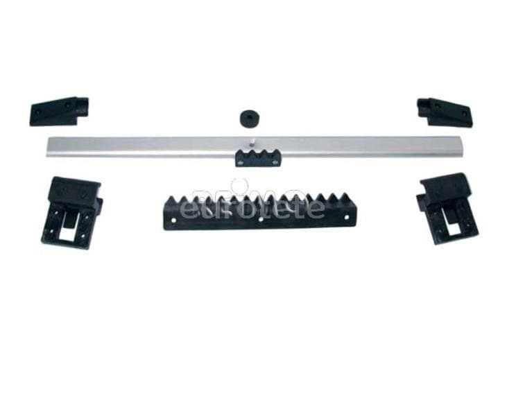 Soporte mesa negra zig-zag para sujetar mesa camper  - 57034 - Eurotete
