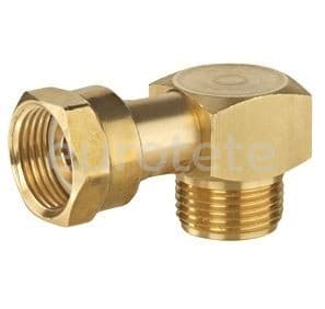 Coude a gaz 90 degres Duocomfort et SecuMotion raccord de montage pour camping-car  - 75356 - Eurotete