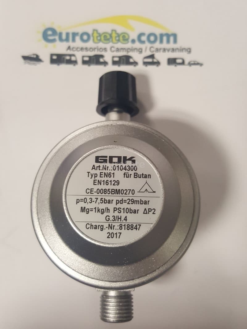régulateur-gaz-29-mbar-gok-en16129-typ-en61-EN61-G1 / 4LH-KN-truma-butane-propane-poêle-lpg-tuyau-rechargeable-caravane-camping-car-camper-van-camper-1