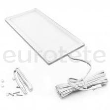 Plafon led rectangular 20 x 10 cm blanco de 12 voltios