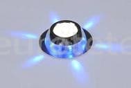 Aplique led con 6 salidas de luz indiecta azul de 12 voltios