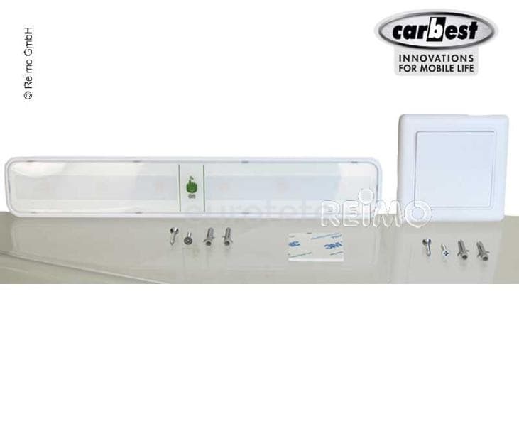 Tira led 30 cm a pilas y interruptor con 6 leds conmutador inalambrico garaje autocaravana 1