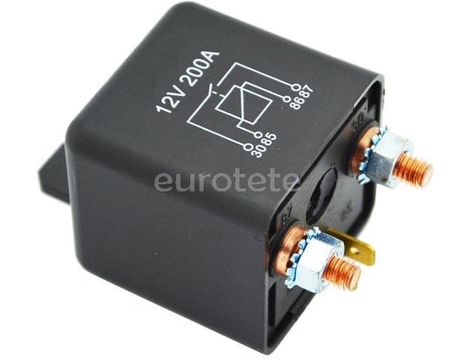 Rele separador bateria automatico 200 amperios 12 voltios furgoneta camper 1