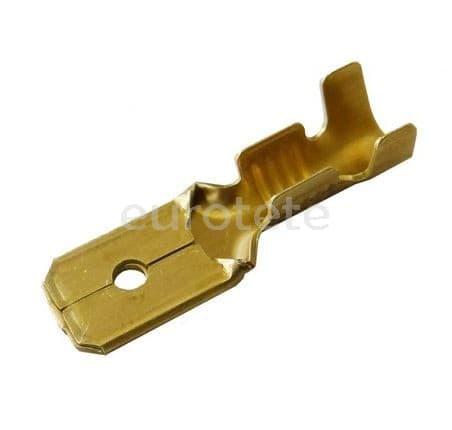 Terminal male de connecteur de 6.3 mm faston