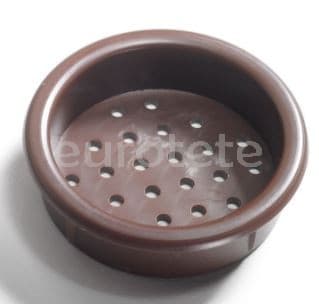Rejilla 37 mm redondo respiradero ventilacion para armario furgoneta o autocaravana  - 046003 - Eurotete