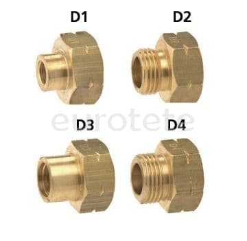 Gok adaptateur Euro fuell ensemble D1 D2 D3 D4 remplissage station service europeen pour camping-car  - 75136 - Eurotete