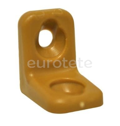 Esquinero angulo marron con 2 agujeros para mueble camperizacion furgoneta camper  - 250142 - Eurotete