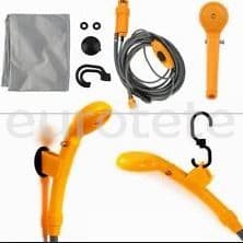 Douche exterieure 12 volts avec bouton allumage pour pompe pour camping-car  - 64136 - Eurotete