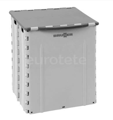 Poubelle 32 x 28 pliante pour le camping  - 430092 - Eurotete