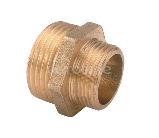 Machon 1/2 a 3/8 reduction de filetage pour le tuyau et les raccords