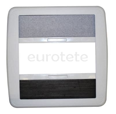 Marco gris Dometic Mini Heki o Style recambio oscurecedor y mosquitera claraboya 400 x 400  - 446015 - Eurotete