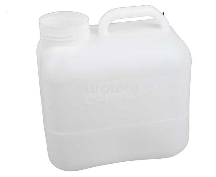 Bidon 10 litros 31 x 28 x 17 sin tapon para agua limpia  - 60010 - Eurotete