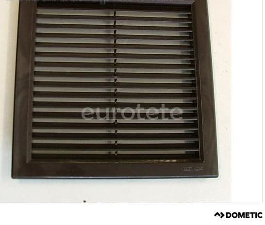 Rejilla Dometic 24 x 24 marron entrada aire Dometic HB2500 y Dometic Freshwell 3000  - 9100300017 - Eurotete
