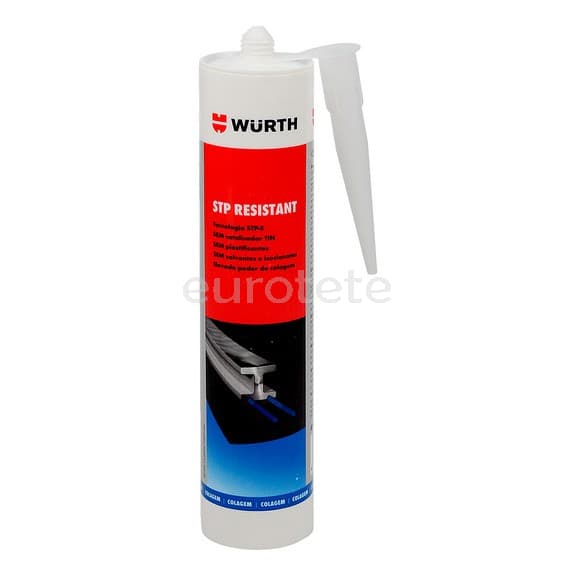 Wurth STP resistant blanco adhesivo monocomponente neutro  - 089245290 - Eurotete