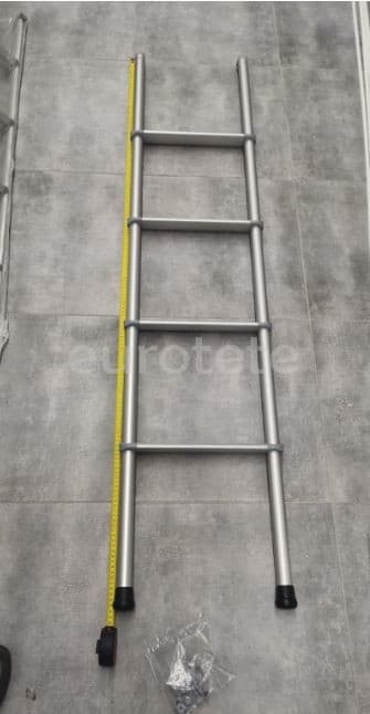 Escalera 4 escalones 150 cm Fiamma Deluxe 4B para litera  - 02426-12 - Eurotete