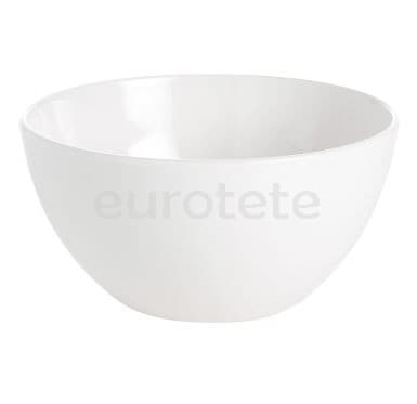 Bol melamine Gimex bol blanc pour cereales ou soupe pour camping-car ou nautique