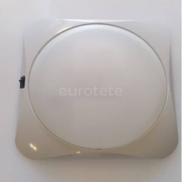 Plafon 19 X 19 cm led cuadrado a 12 voltios