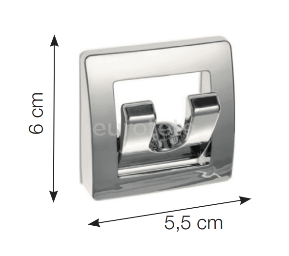 Porte-manteau pliant ou cintre pour caravane ou camping-car 1