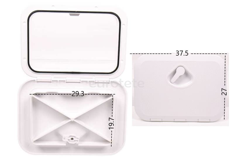 3004-reimo-trappe-375-x-270-mm-blanche-avec-loquet-de-fermeture-camper-caravane-camping-car